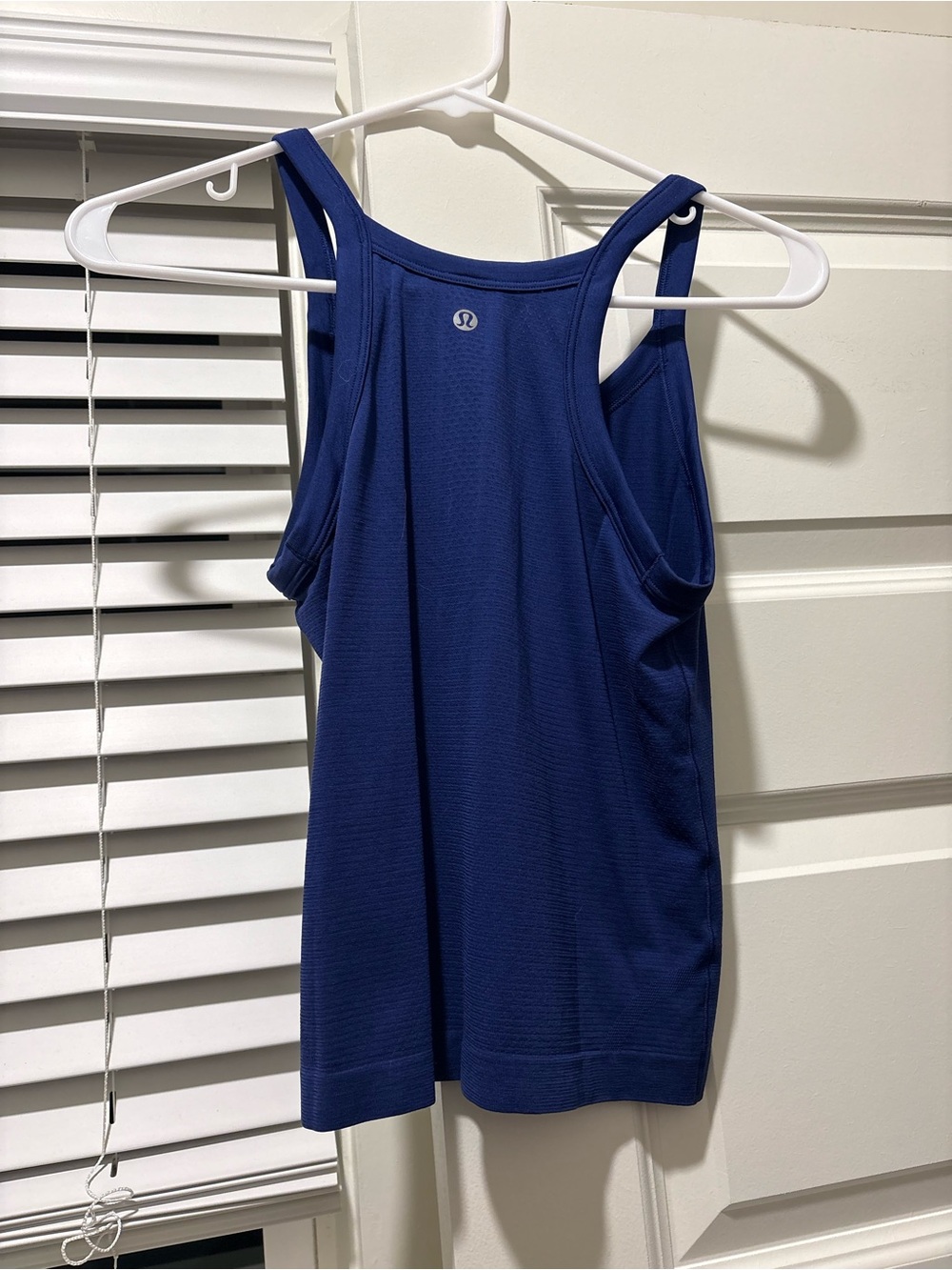 lululemon athletica Navy Blue Athletic Tank Top- worn once no tag on inside